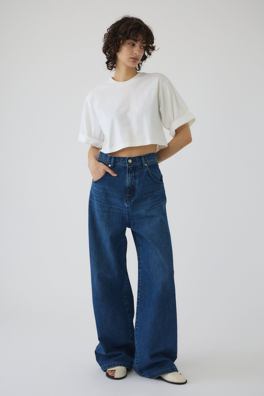 RIM.ARK(リムアーク)｜New basic short tee/Tシャツ/ホワイト の