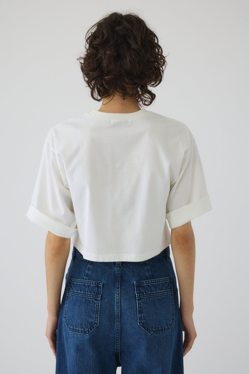 RIM.ARK(リムアーク)｜New basic short tee/Tシャツ/ホワイト の