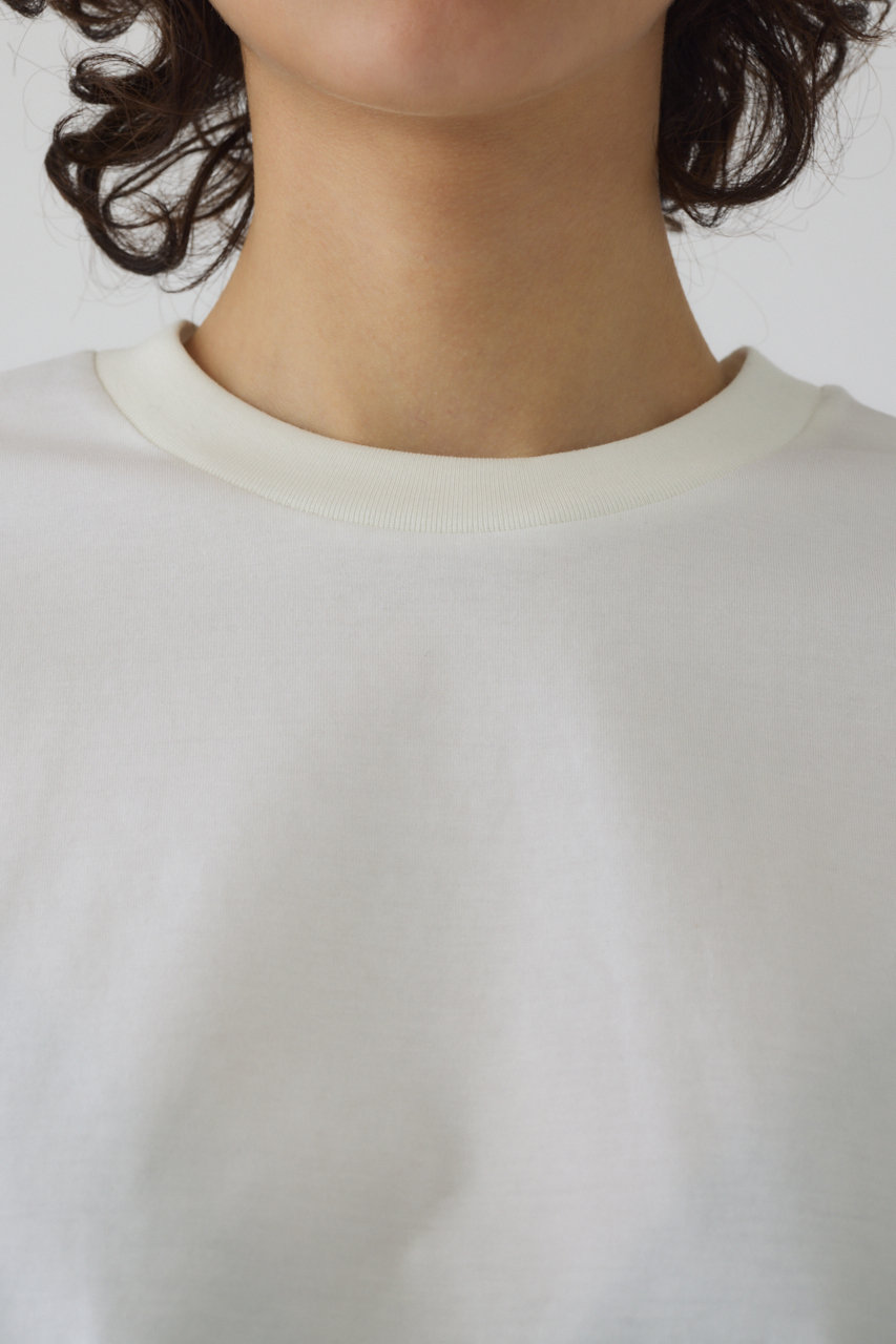 RIM.ARK(リムアーク)｜New basic short tee/Tシャツ/ホワイト の