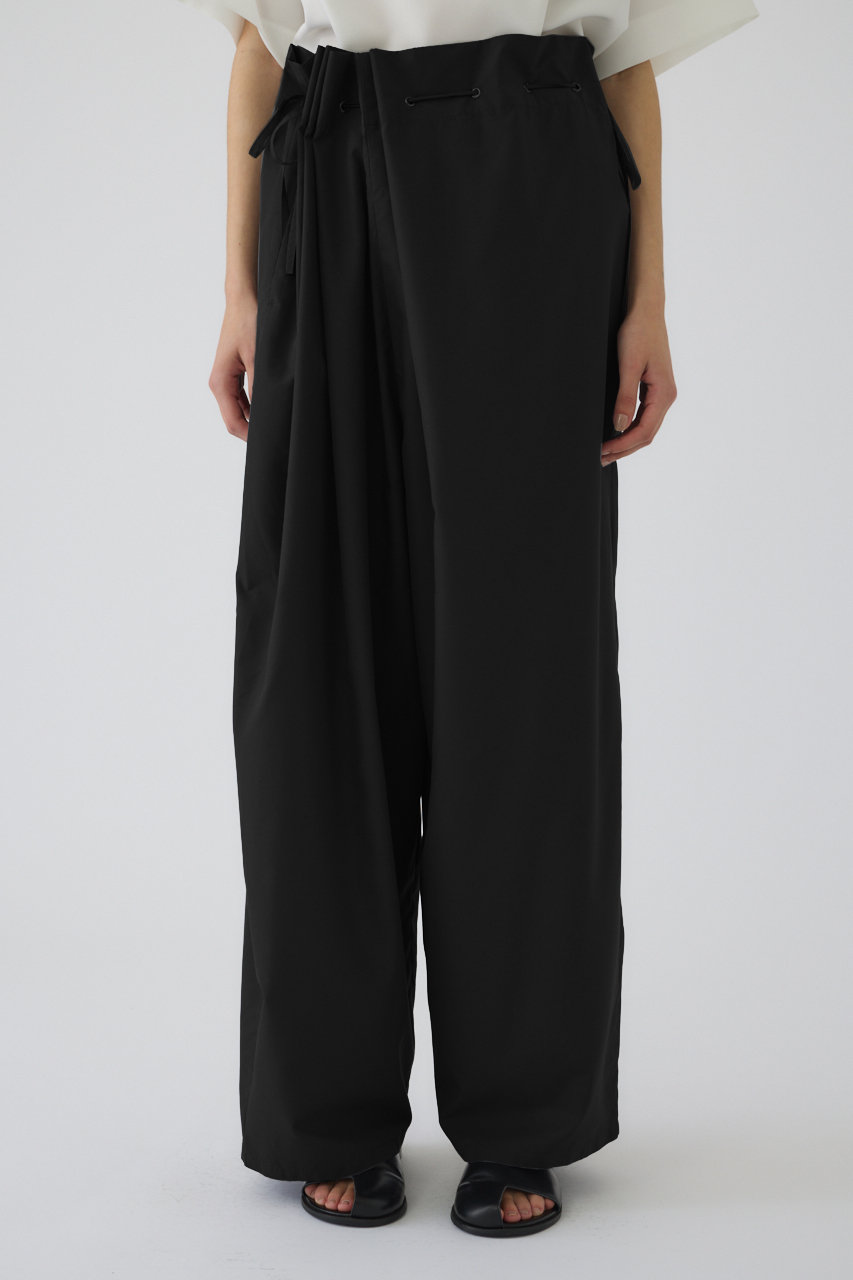 RIM.ARK Drawstring relax PT/パンツ (ブラック, 38) リムアーク ELLE SHOP RIM.ARK Drawstring relax PT/パンツ (ブラック, 38) リムアーク ELLE SHOP