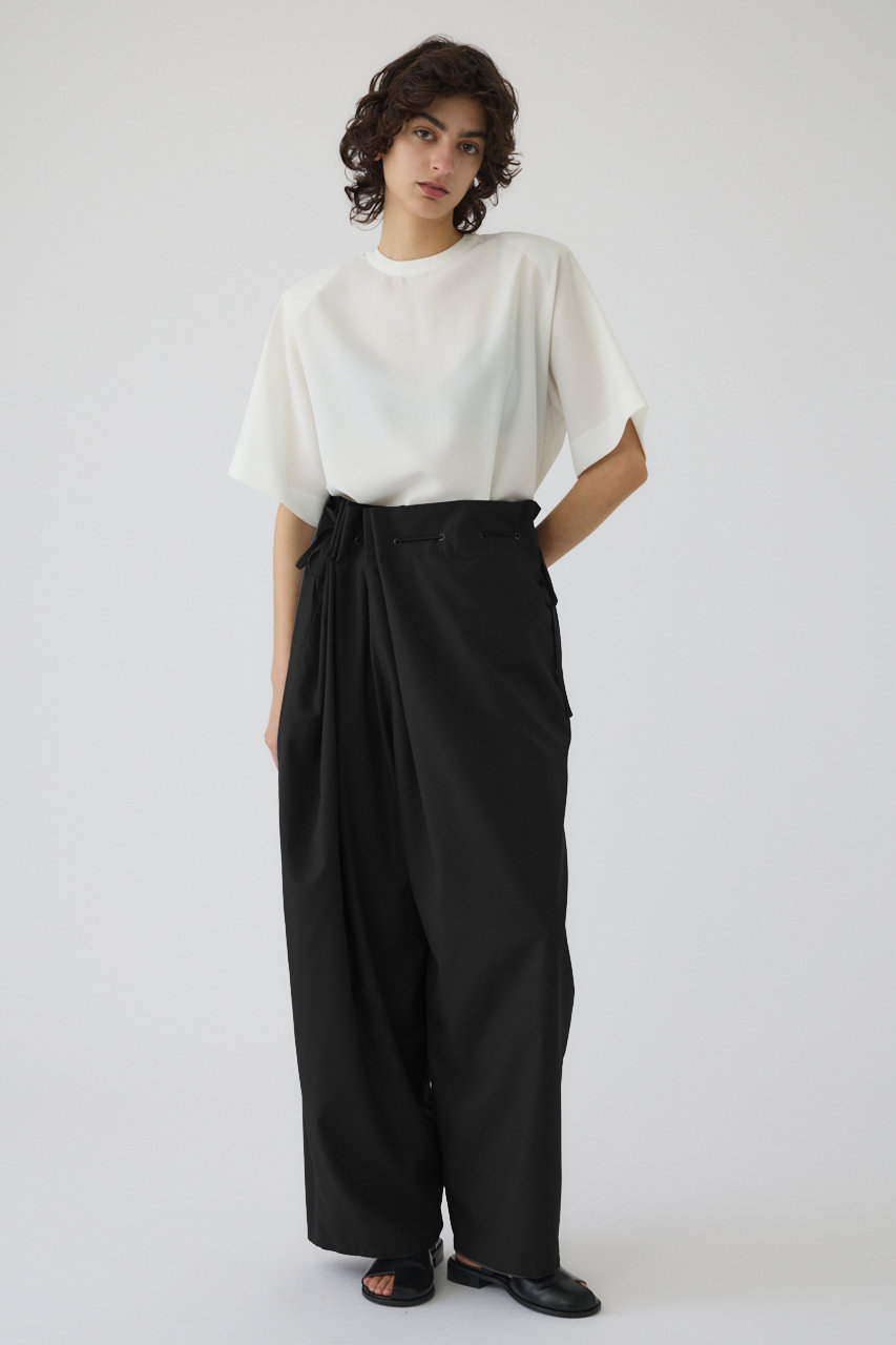 【美品】リムアーク Relax comfy PT ブラック パンツ セール】Relax comfy PT（スラックス）｜RIM.ARK（リムアーク