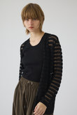 Crochet open knit C/D/ニットカーディガン