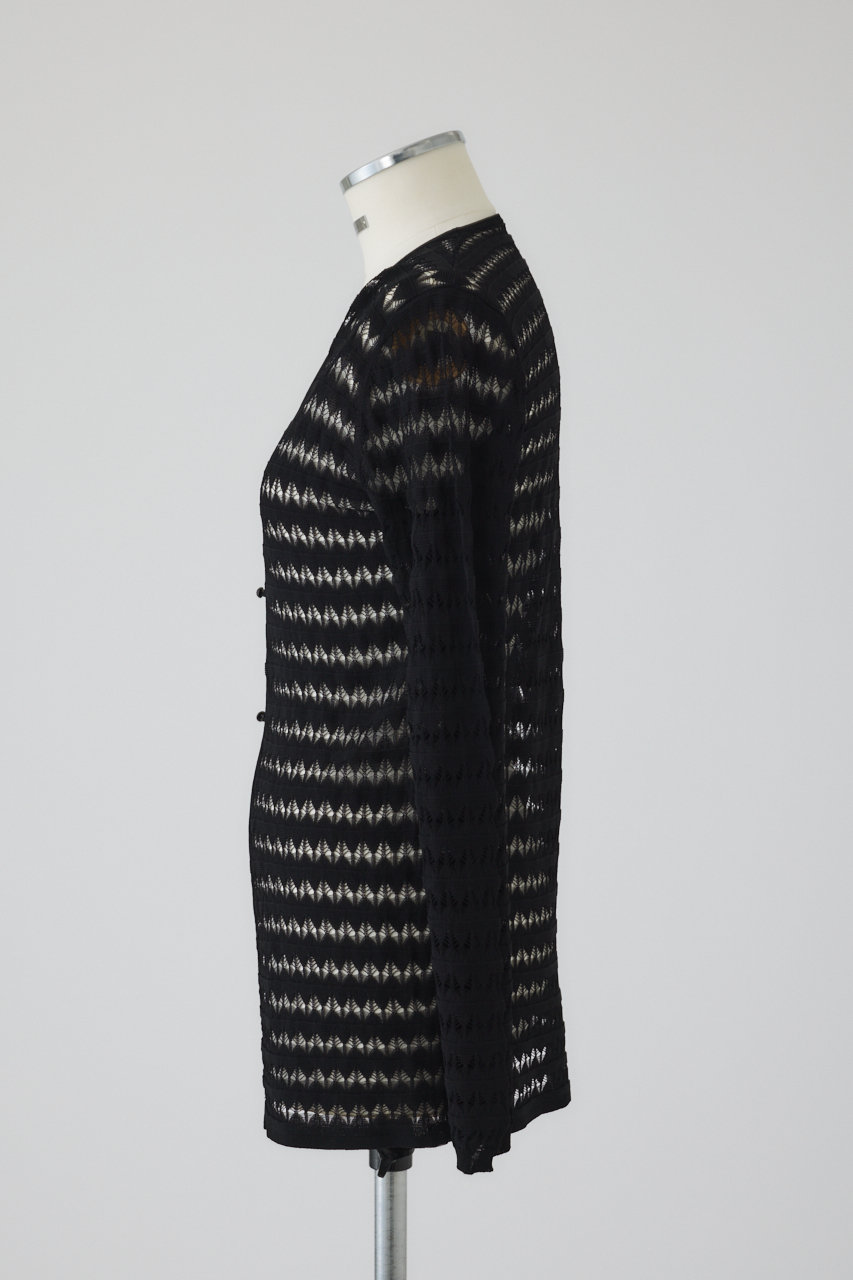 RIM.ARK(リムアーク)｜【予約販売】Crochet open knit C/D