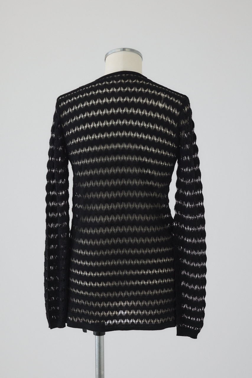 RIM.ARK(リムアーク)｜【予約販売】Crochet open knit C/D