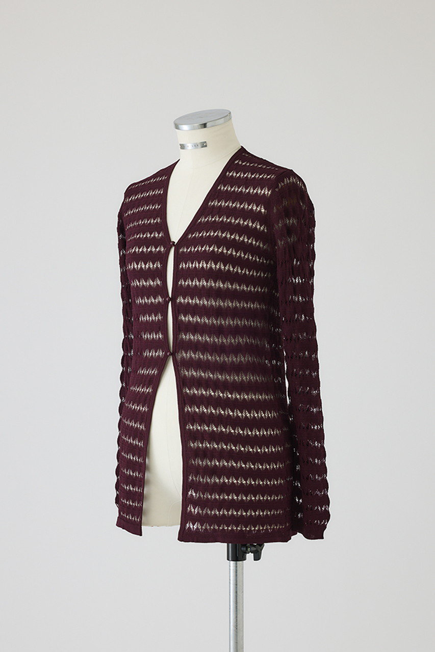 【期間限定特価】 RIM.ARK(リムアーク)｜【予約販売】Crochet open knit C/D トップス