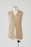 Crochet collar knit tops/ニット