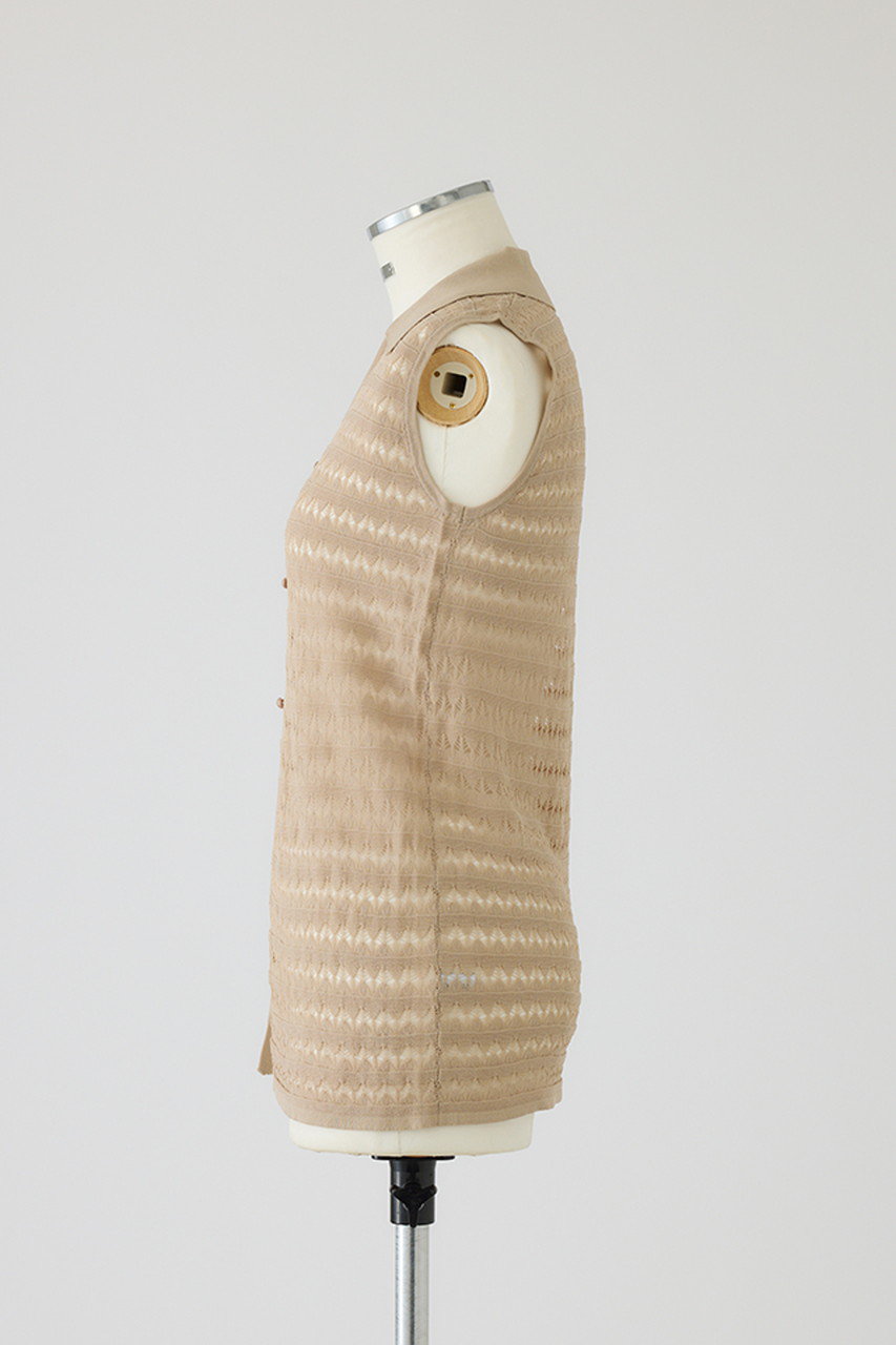RIM.ARK（リムアーク）の「High neck knit hoodie（パーカー