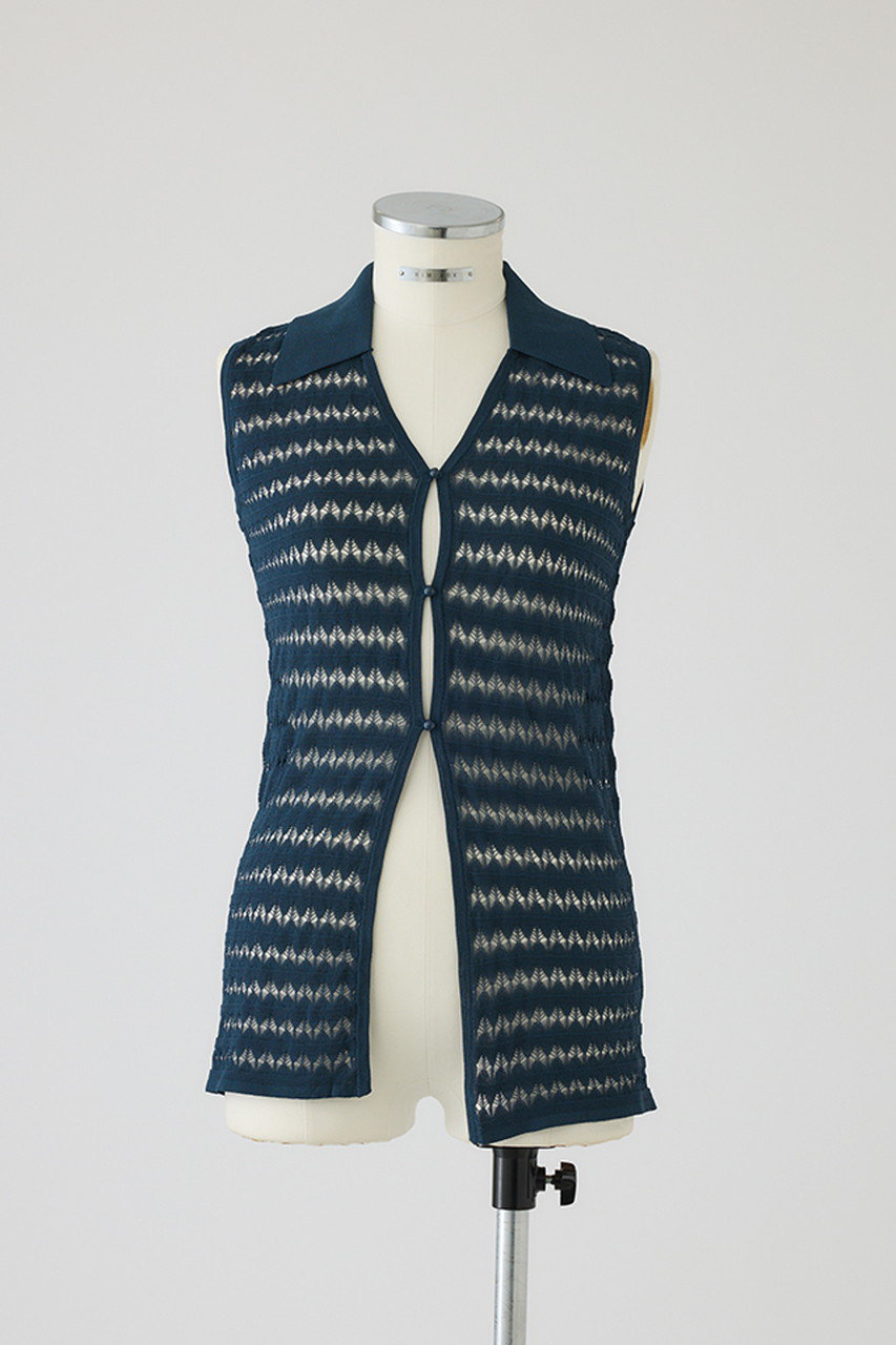 RIM.ARK | Hook slim knit tops (KNITWEAR ) |RIM.ARK ONLINE STORE