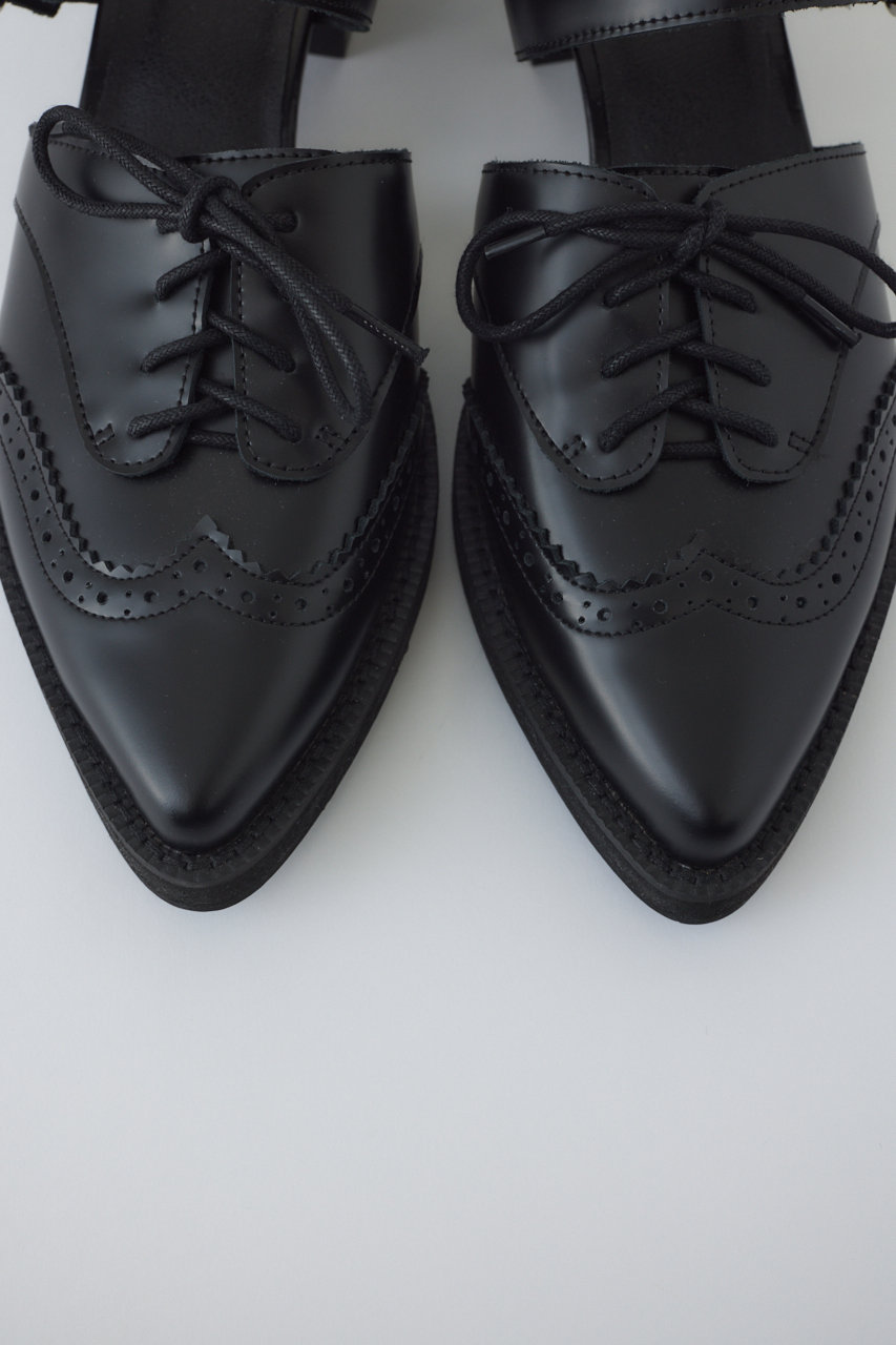 RIM.ARK(リムアーク)｜【予約販売】Wing tip Strap shoes