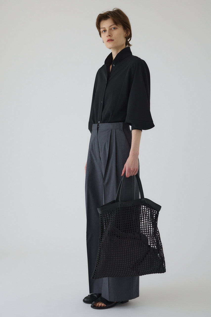 RIM.ARK(リムアーク)｜Square mesh BAG/バッグ/ブラック の通販 