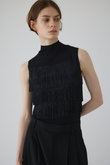Fringe N/S knit tops/ニット