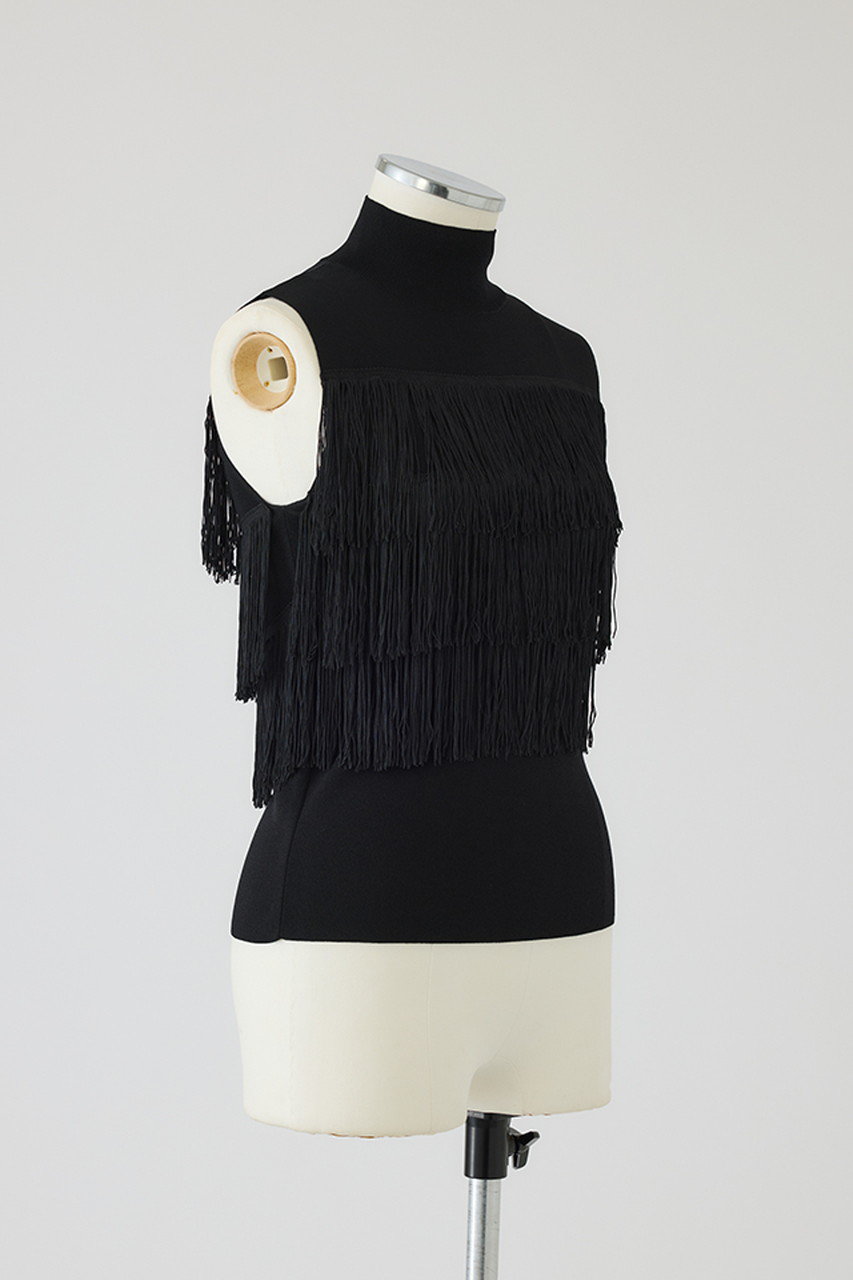 信頼も高い RIM.ARK(リムアーク)｜【予約販売】Fringe N/S knit tops/ニット ニット+セーター