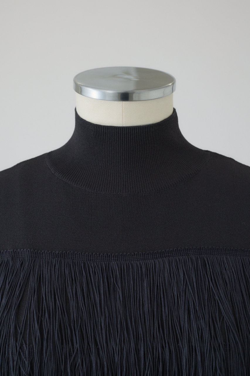 RIM.ARK(リムアーク)｜【予約販売】Fringe N/S knit tops/ニット
