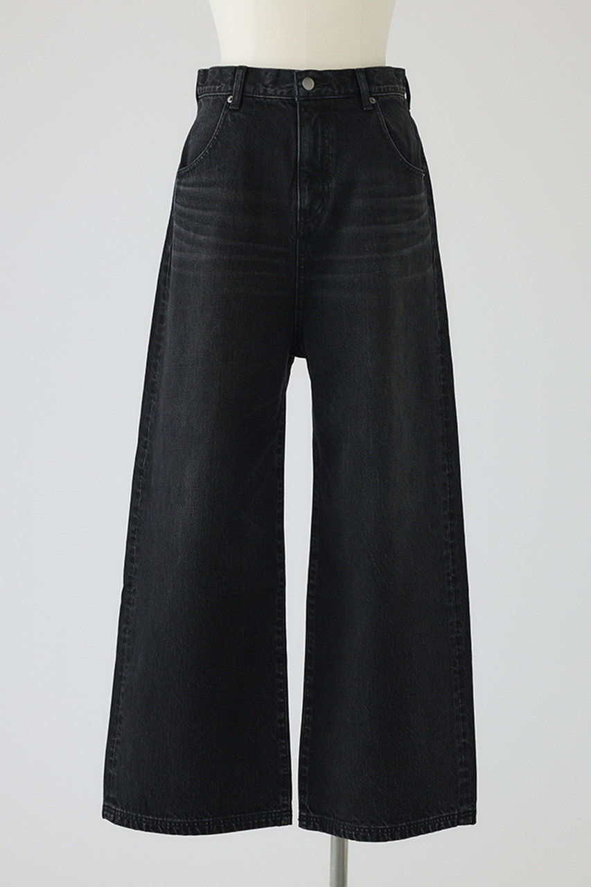 RIM.ARK Middle straight black denim/デニム (ブラック, 38) リムアーク ELLE SHOP RIM.ARK Middle straight black denim/デニム (ブラック, 38) リムアーク ELLE SHOP