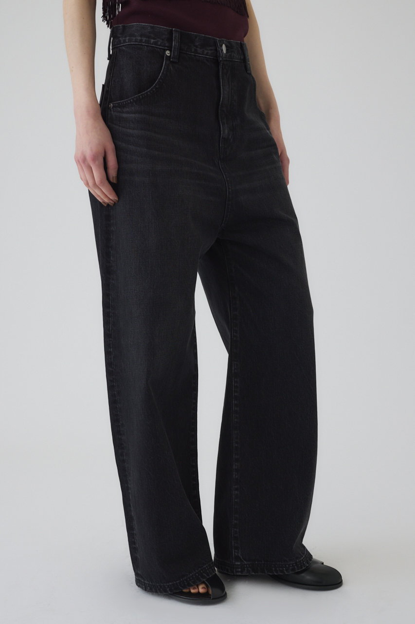 全てを穿つ光　リムル　BGS ブラック１０　黒 RESTOCK PRE ORDER】Middle straight black denim ミドル