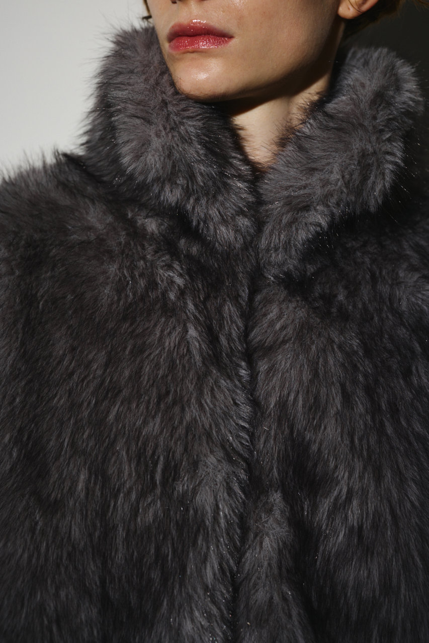 RIM.ARK グレー ジャケット RIM.ARK（リムアーク）の「Double breasted stole down CT