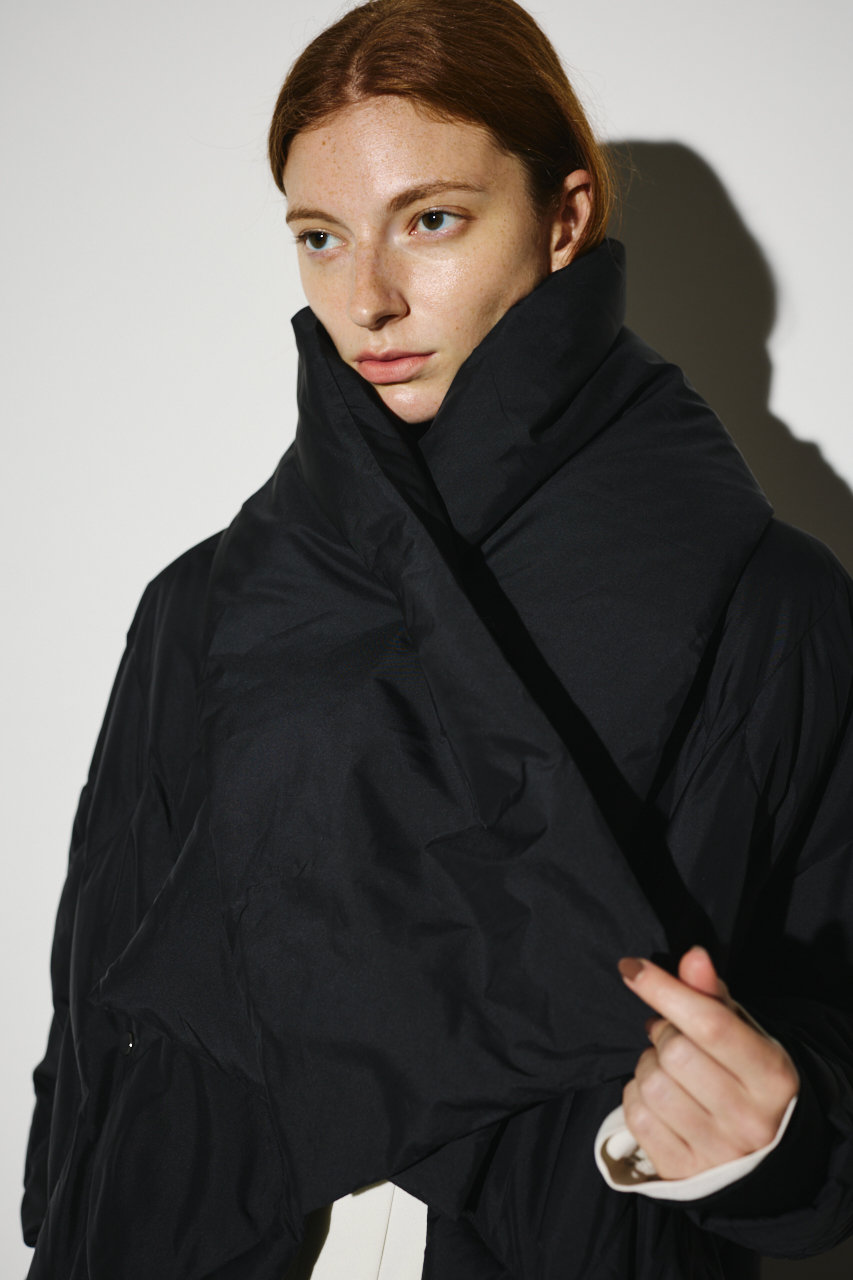 RIM.ARK Wrapped cocoon down CT ダウン　コート　黒 RIM.ARK（リムアーク）の「Wrapped cocoon down CT（ダウン