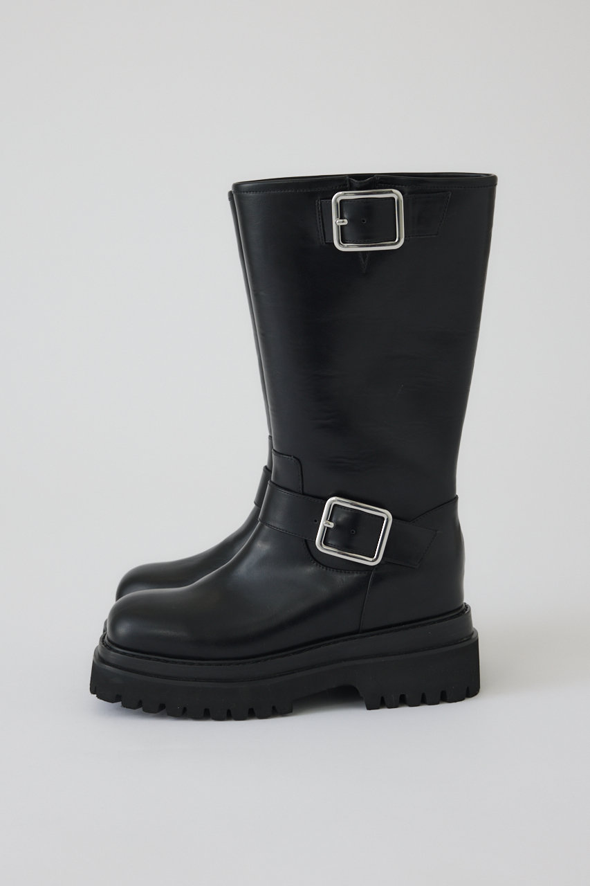 RIM.ARK Engineer boots/ブーツ (ブラック, 37(約23.5cm)) リムアーク ELLE SHOP RIM.ARK Engineer boots/ブーツ (ブラック, 37(約23.5cm)) リムアーク ELLE SHOP
