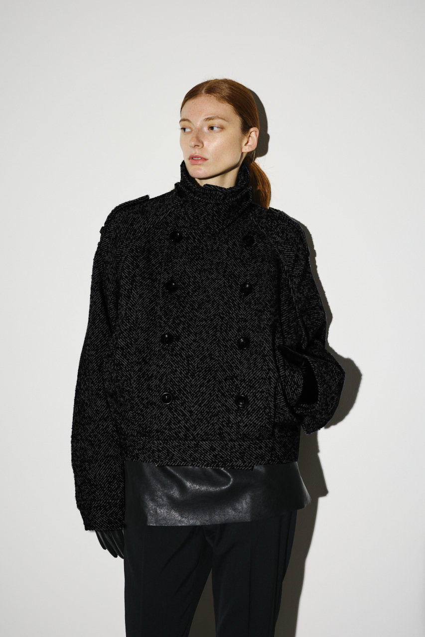 RIM.ARK(リムアーク)｜Loop kersey over CT/コート/ブラック の通販