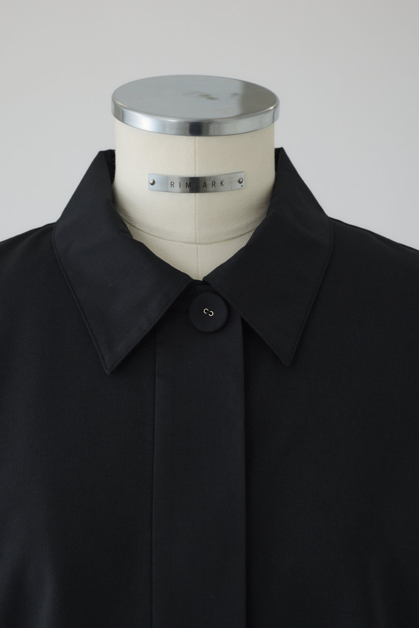 Linen like rugby SH リネンライクラガーシャツ リムアーク RIM.ARK | Linen like rugby SH (SHIRTS & BLOUSES ) |RIM.ARK