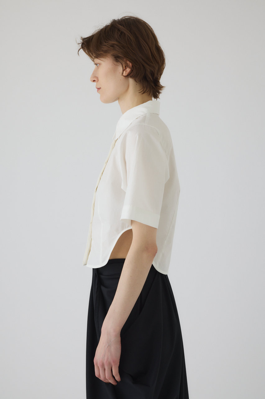 RIM.ARK Round hem short SH ラウンドヘムショートシャツ Round hem short SH ラウンドヘムショートシャツ（シャツ