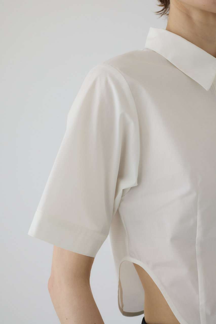 RIM.ARK Round hem short SH ラウンドヘムショートシャツ Round hem short SH ラウンドヘムショートシャツ（シャツ