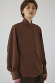 Stand collar volume blouse/ブラウス