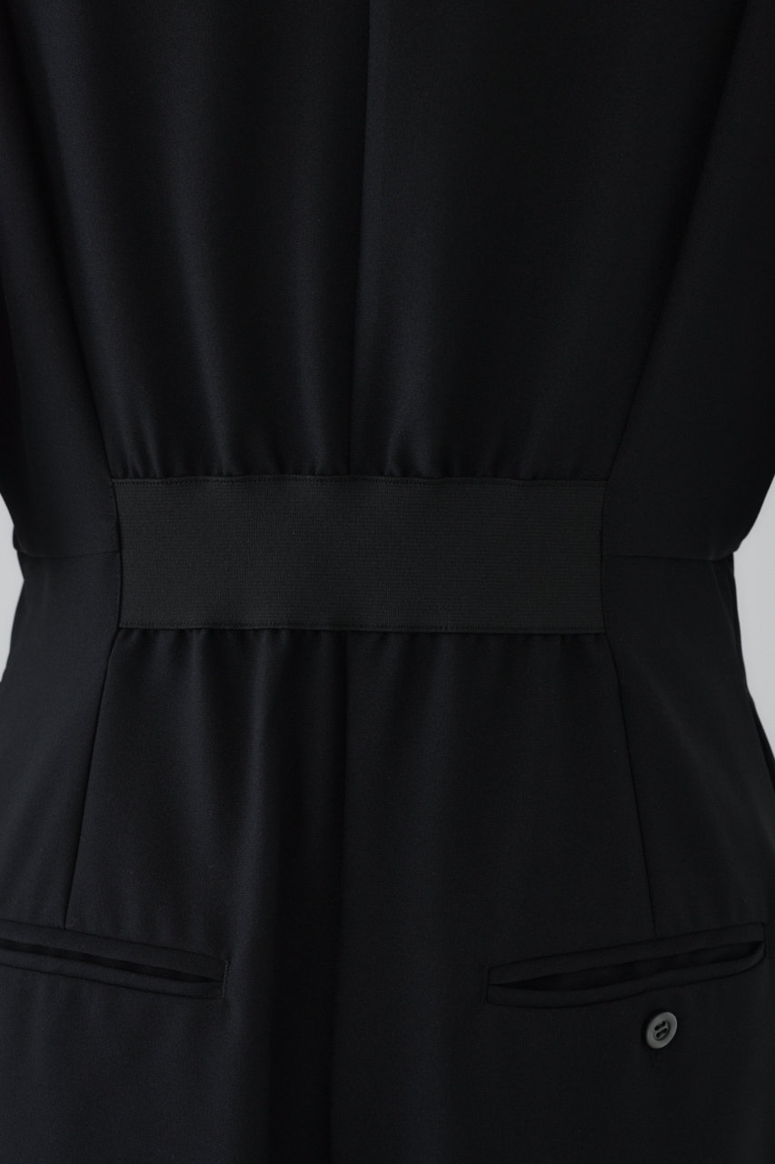 RIM.ARK(リムアーク)｜Boat neck all in one/オールインワン/ブラック