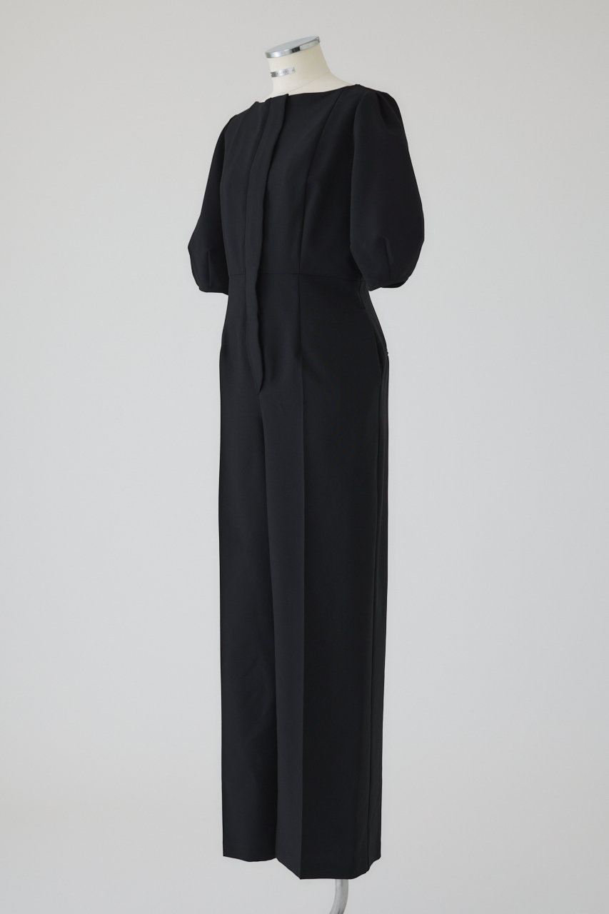 RIM.ARK(リムアーク)｜Boat neck all in one/オールインワン/ブラック