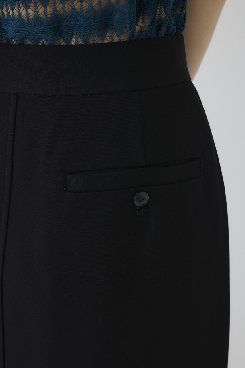 RIM.ARK(リムアーク)｜Lined long SK/スカート/ブラック の通販