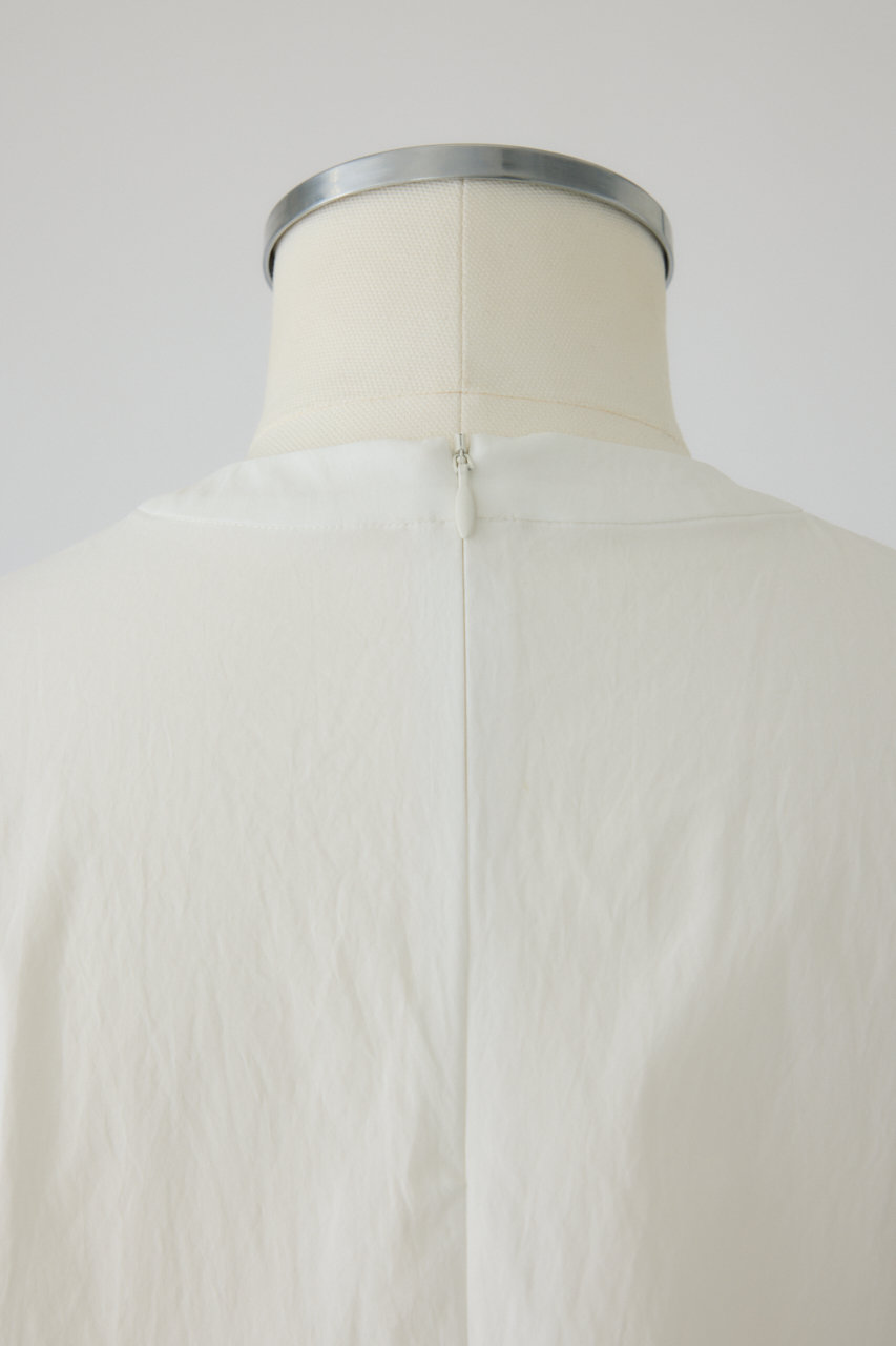 RIM.ARK(リムアーク)｜Drawstring big tops/トップス/ホワイト の通販  