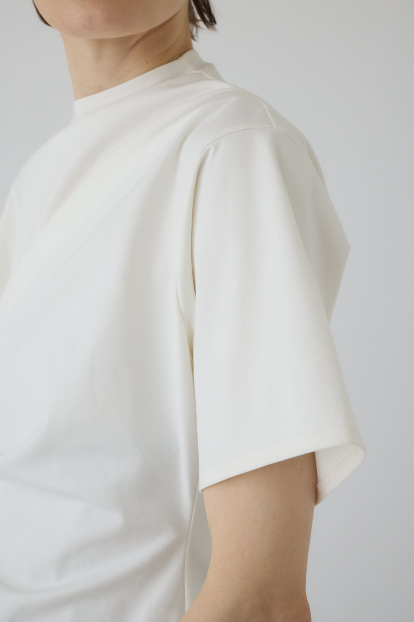 RIM.ARK(リムアーク)｜Asymmetry tuck cut tops/トップス