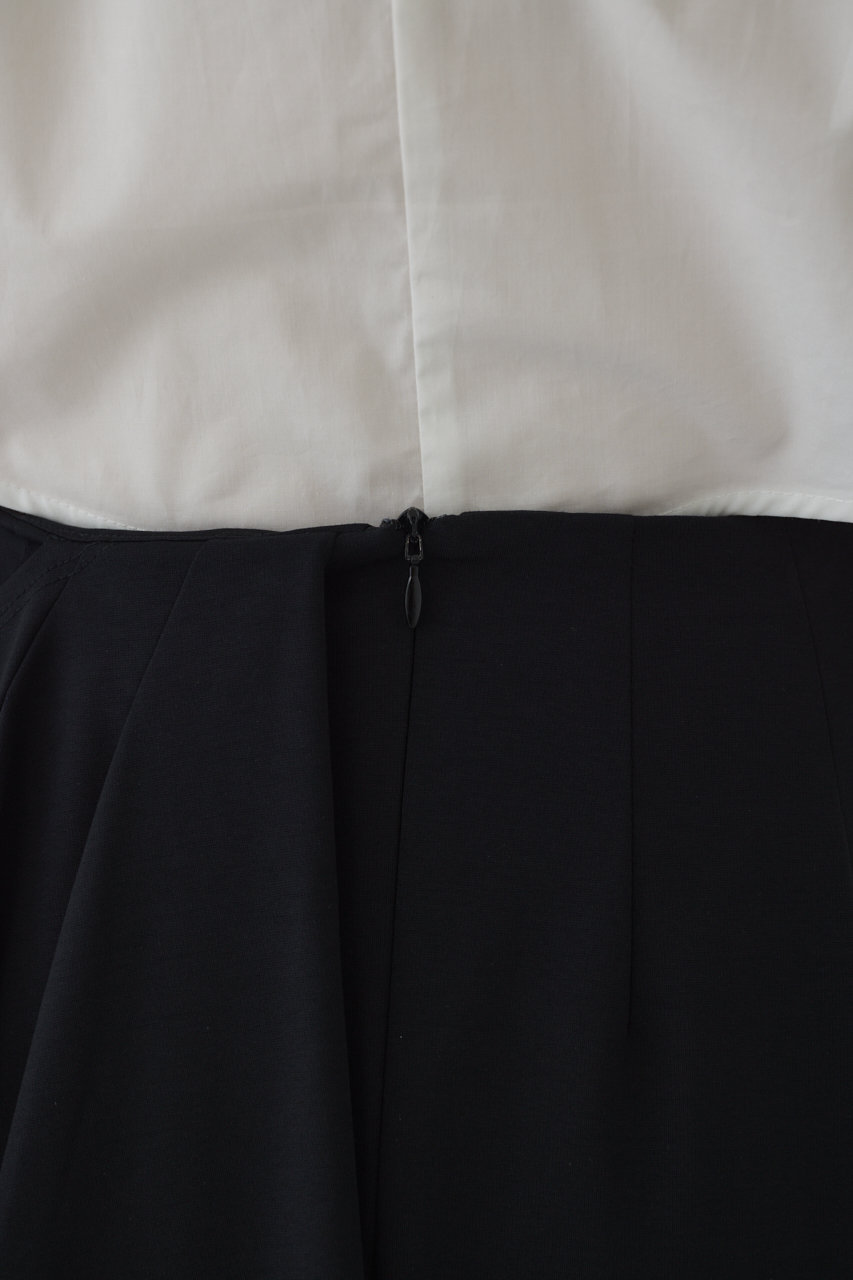 RIM.ARK(リムアーク)｜Cut drape SK/スカート/ブラック の通販