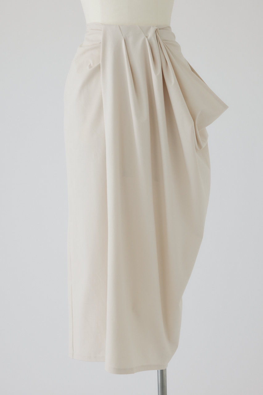 RIM.ARK Cut drape SK/スカート (アイボリー, 38) リムアーク ELLE SHOP RIM.ARK Cut drape SK/スカート (アイボリー, 38) リムアーク ELLE SHOP