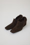 Suede square toe heel/パンプス リムアーク/RIM.ARK ブラウン