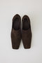 Suede square toe heel/パンプス リムアーク/RIM.ARK