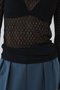 Lace knitting tops/トップス リムアーク/RIM.ARK