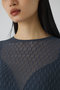 Lace knitting tops/トップス リムアーク/RIM.ARK