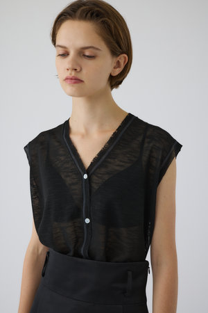 リムアーク/RIM.ARKのDry touch summer knit vest/ニットベスト(110300/110301)