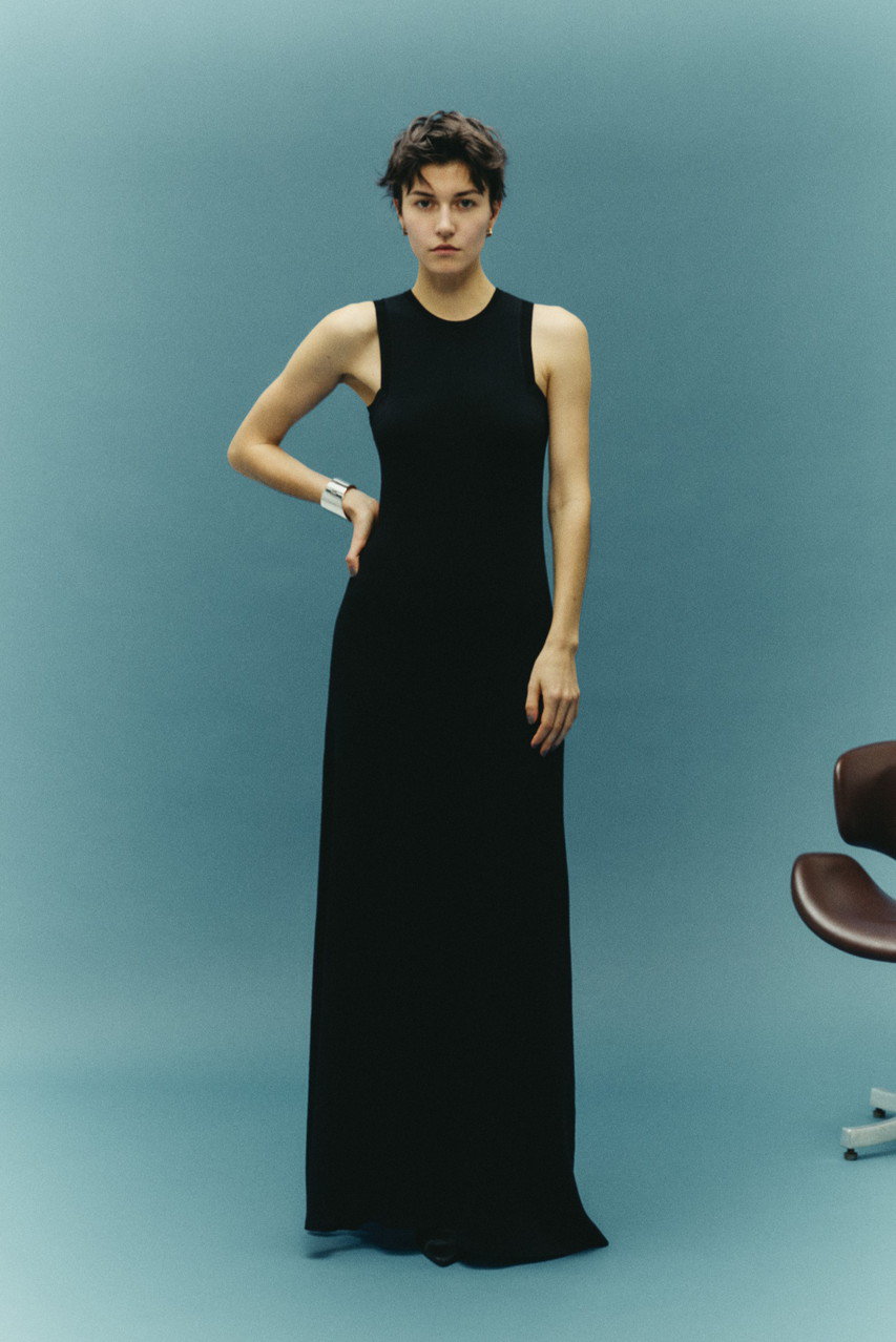 リムアーク ワンピース ブラック RIM.ARK リムアーク ロングワンピース