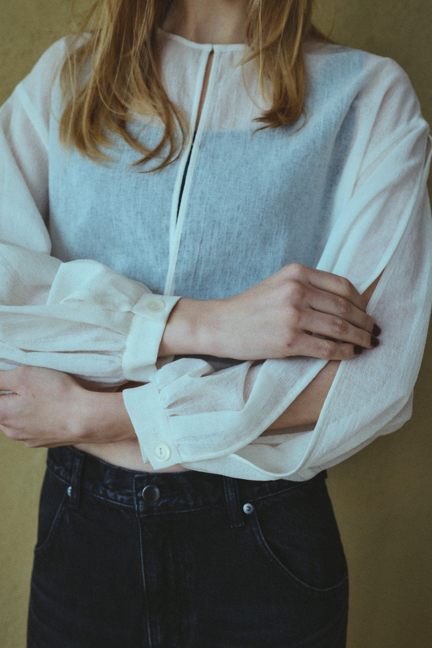 トップス RIM.ARK Open sleeve sheer SH RIM.ARK（リムアーク）の「Open sleeve sheer SH オープン