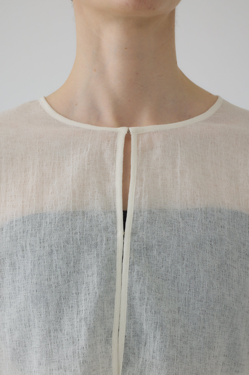 トップス RIM.ARK Open sleeve sheer SH RIM.ARK（リムアーク）の「Open sleeve sheer SH オープン