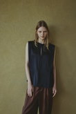 Satin chic vest/ベスト