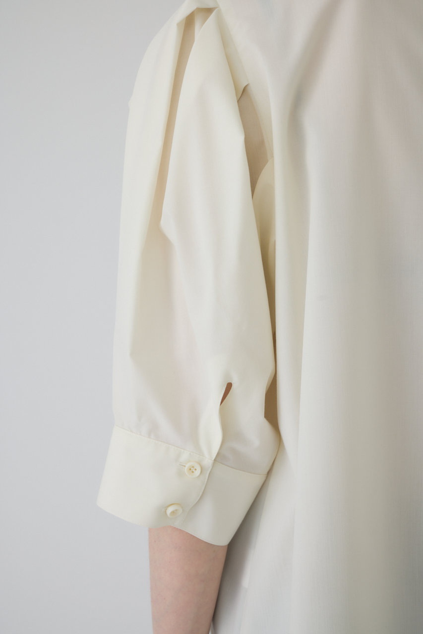 rim.arkブラウス RIM.ARK（リムアーク）の「Many tuck tie blouse メニータック