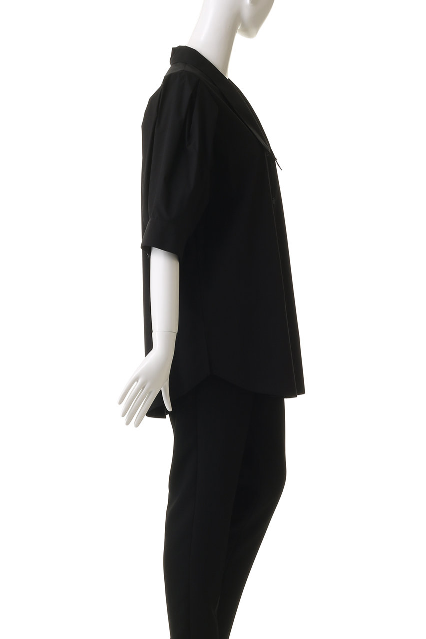 RIM.ARK Quaker collar blouse ブラック RIM.ARK | Quaker collar blouse (SHIRTS & BLOUSES ) |RIM.ARK