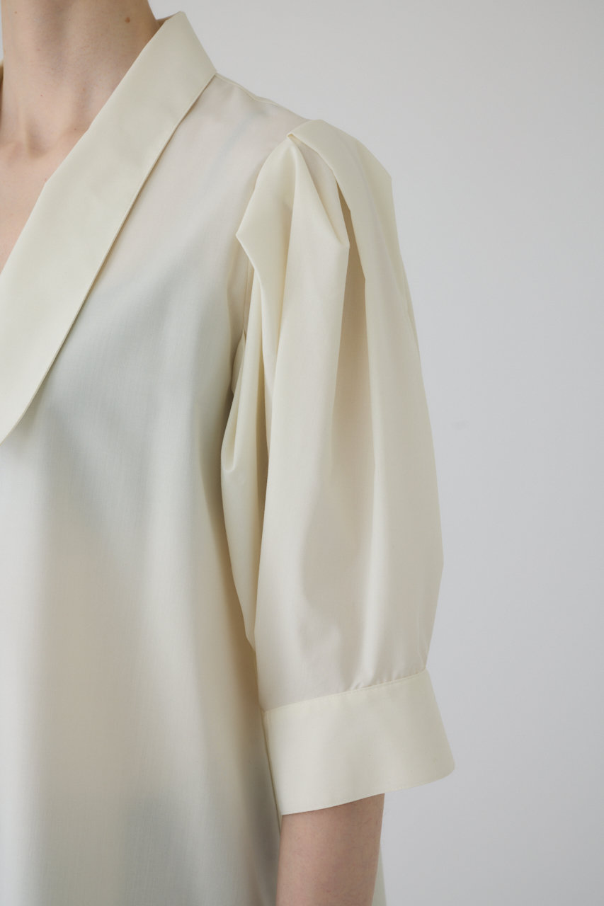 rim.arkブラウス RIM.ARK（リムアーク）の「Many tuck tie blouse メニータック
