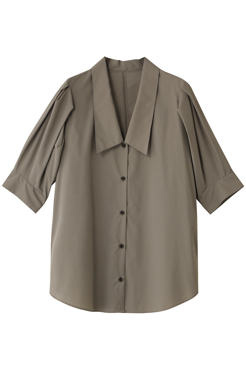 RIM.ARK Quaker collar blouse/ブラウス (ライトカーキ, FREE) リムアーク ELLE SHOP RIM.ARK Quaker collar blouse/ブラウス (ライトカーキ, FREE) リムアーク ELLE SHOP