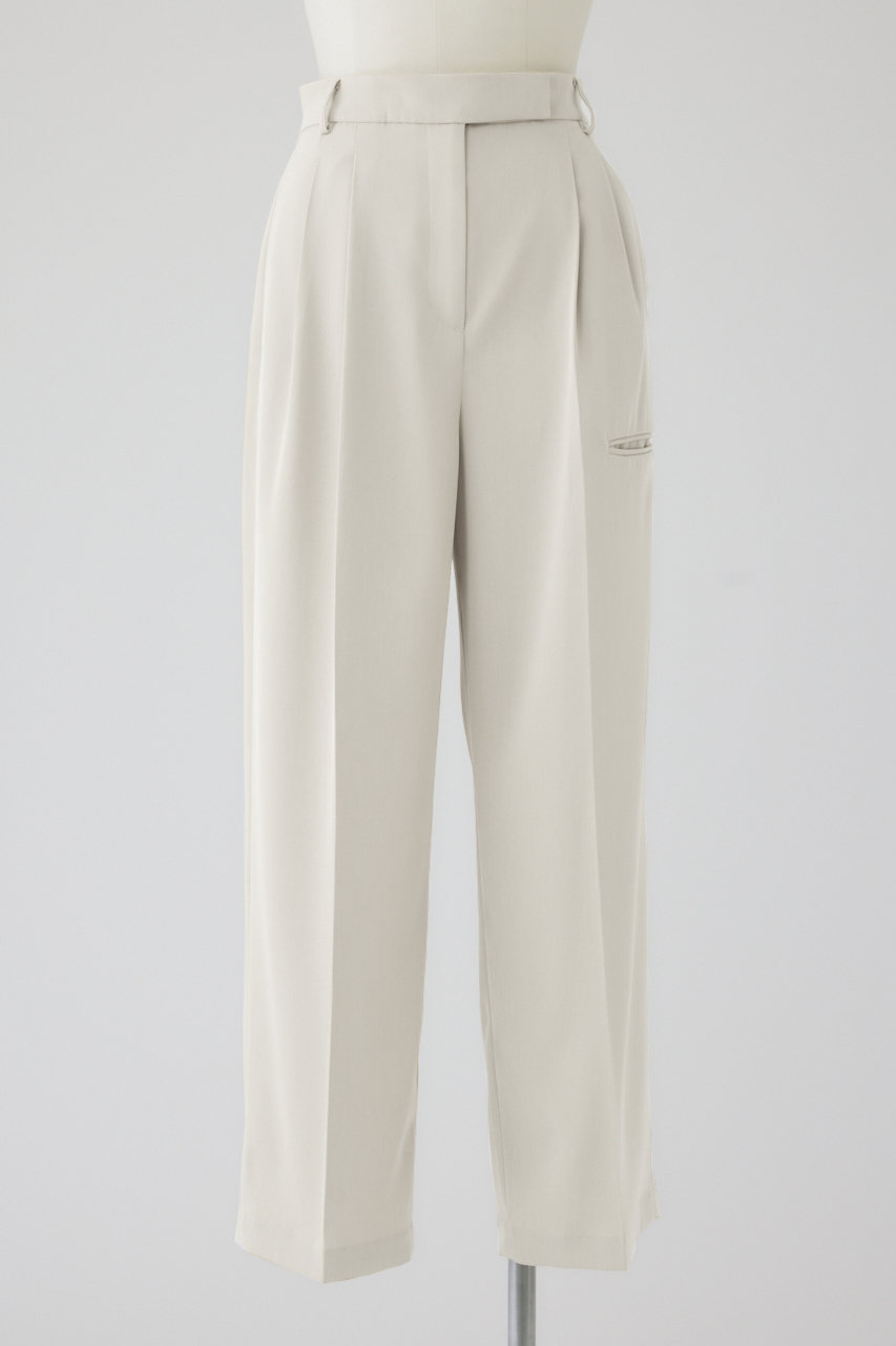 RIM.ARK Piping pocket slacks/スラックス/パンツ (ホワイト, 38) リムアーク ELLE SHOP RIM.ARK Piping pocket slacks/スラックス/パンツ (ホワイト, 38) リムアーク ELLE SHOP