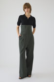 Covering high waist PT/パンツ