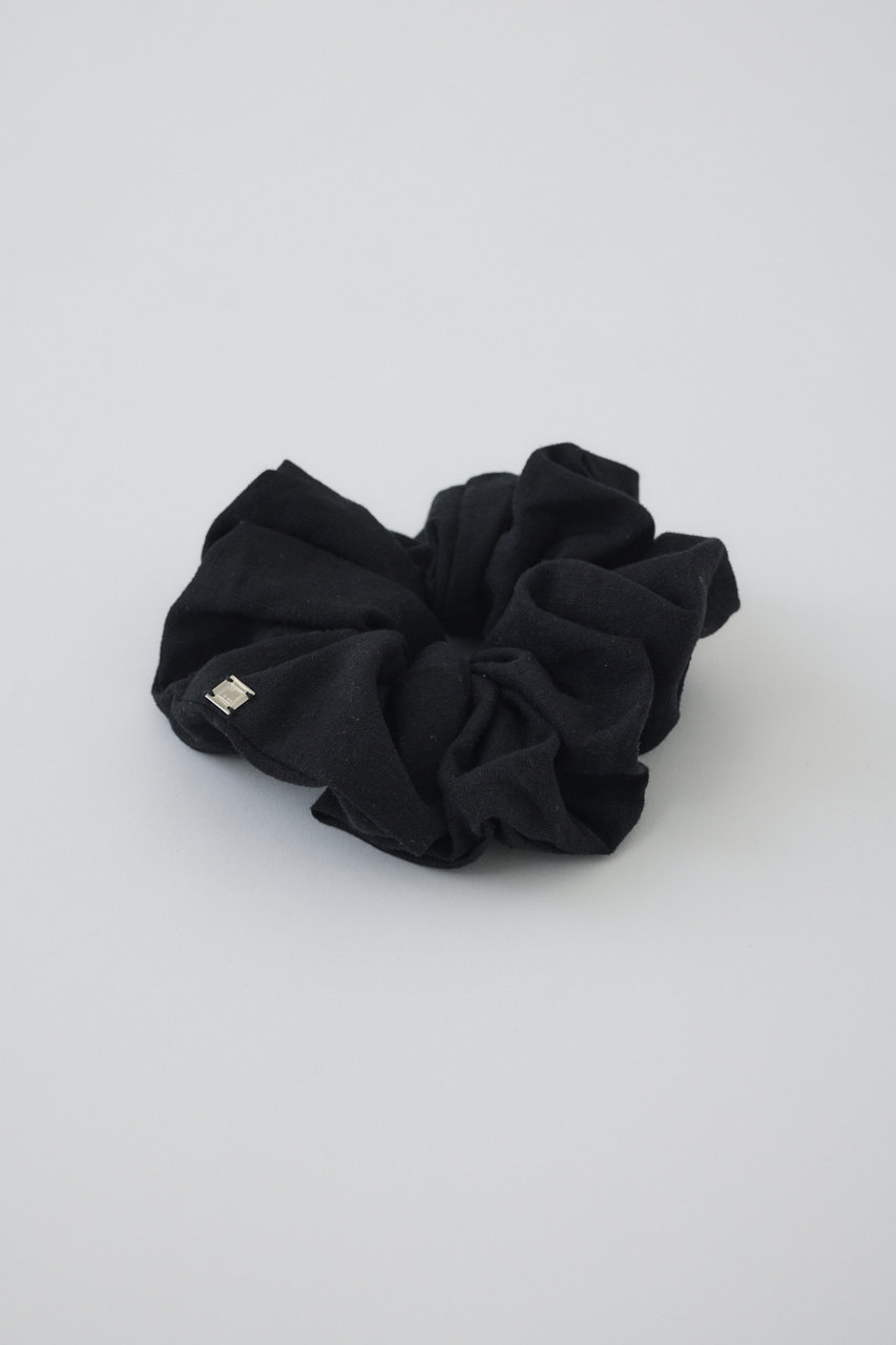 RIM.ARK Natural texture scrunchie/シュシュ (ブラック, FREE) リムアーク ELLE SHOP RIM.ARK Natural texture scrunchie/シュシュ (ブラック, FREE) リムアーク ELLE SHOP